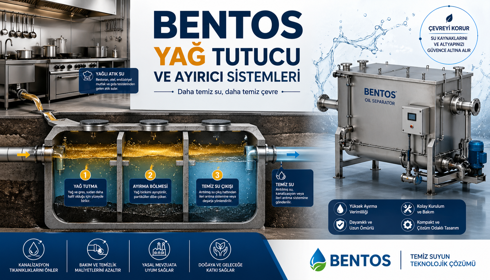Yağ Tutucu ve Ayırıcılar